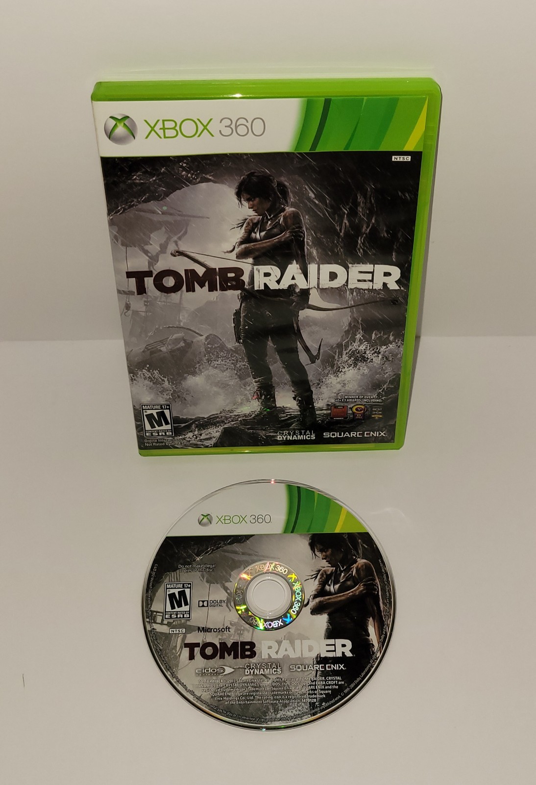 Tomb Raider (Xbox 360, 2013) Special Edition Complete w/ Slipcase & Artbook