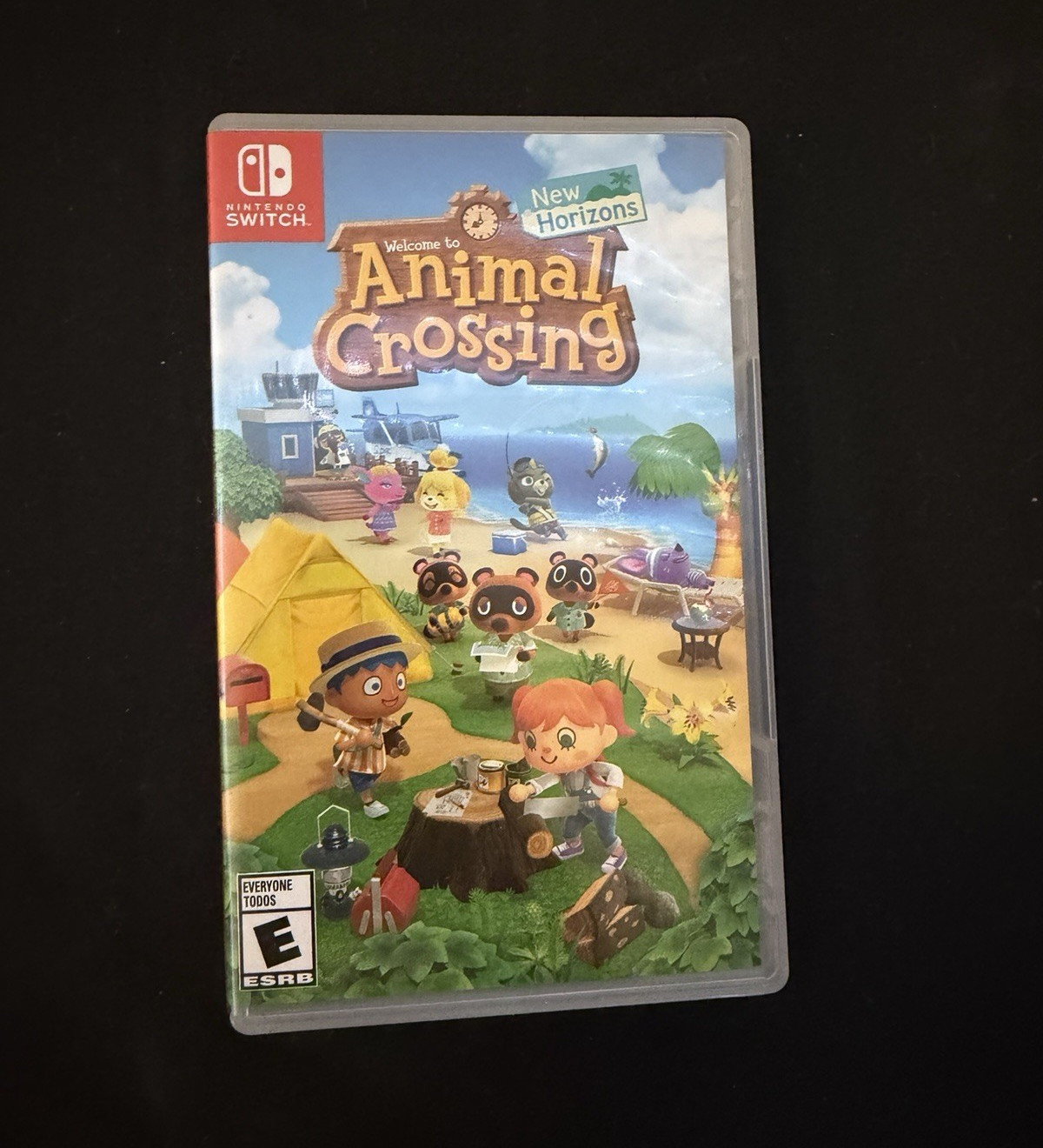 Nintendo Animal Crossing: New Horizons Switch w/ Case, Multiplayer Online, E
