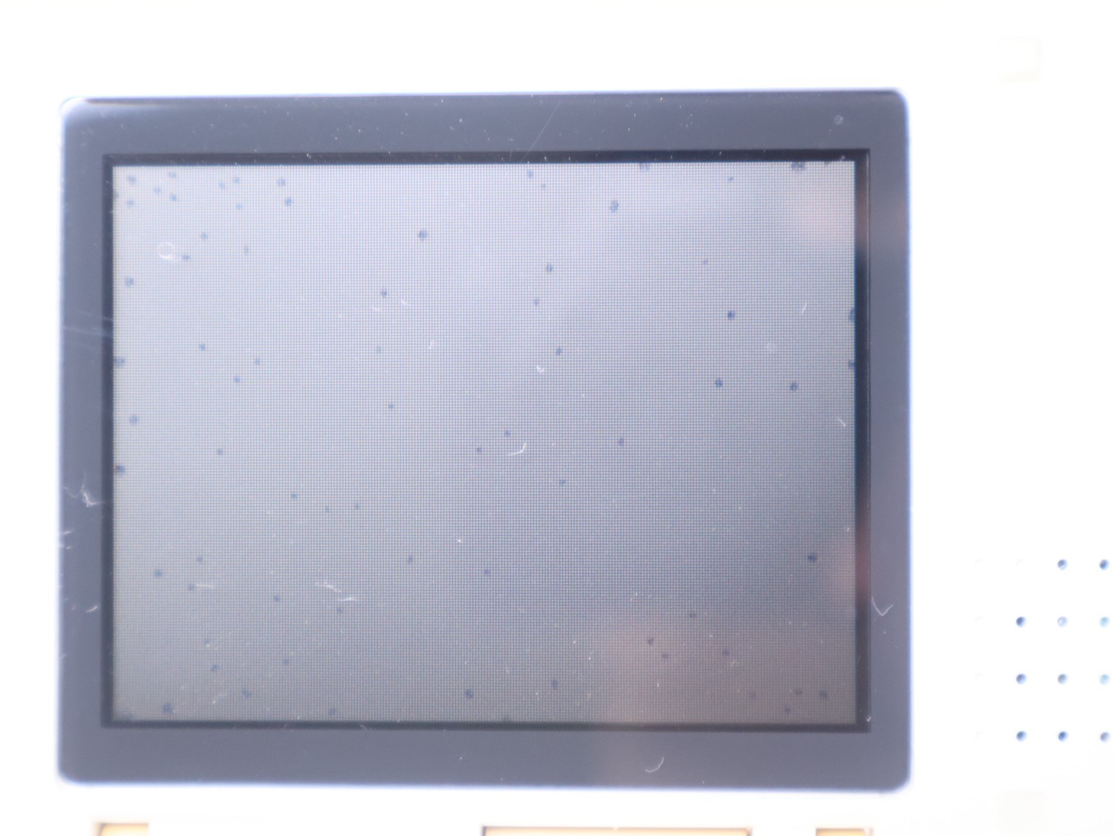 Nintendo DS Handheld System Console Tested Working Pure White w/ Stylus