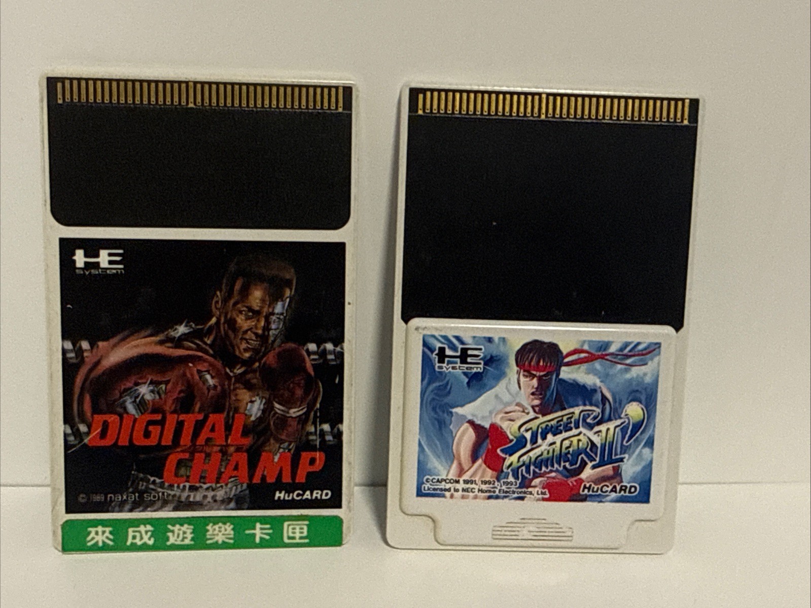 PC Engine Hu Card Only – Lot Of 17/Read