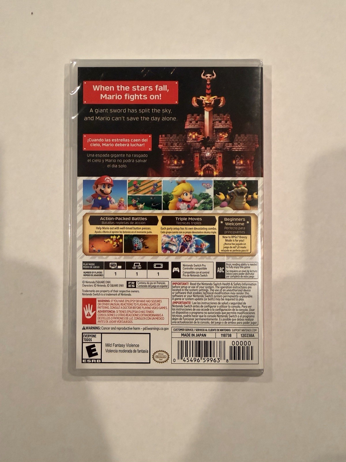 Super Mario Bros RPG – Nintendo Switch