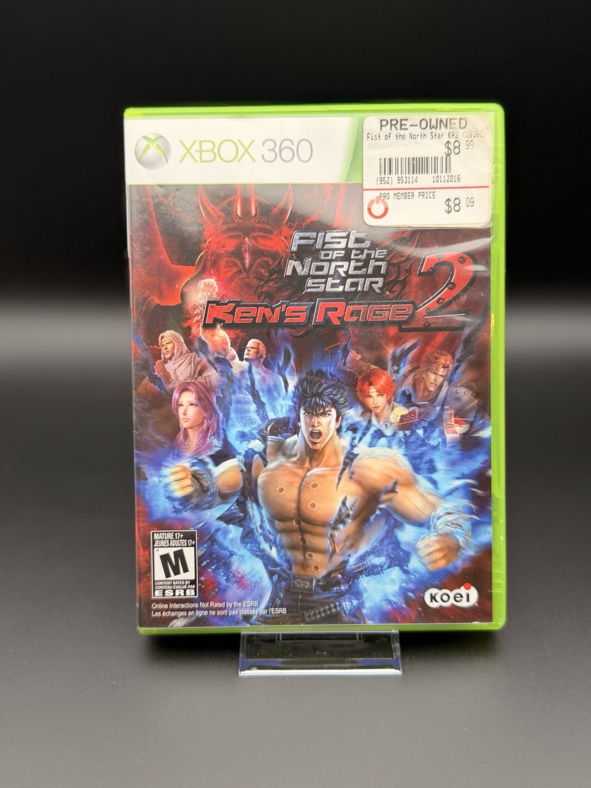 Fist of the North Star: Ken’s Rage 2 (Microsoft Xbox 360, 2013) CIB Tested
