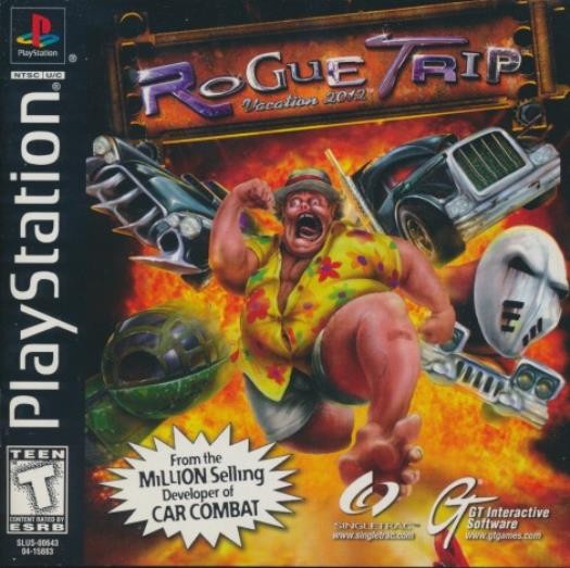 Rogue Trip: Vacation 2012 PLAYSTATION PS1 PS2 vehicle combat destroy arcade game