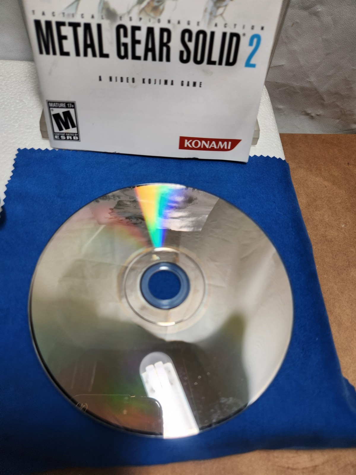 Box Set Metal Gear Solid: The Essential Collection – Sony PlayStation 1&2 Mint
