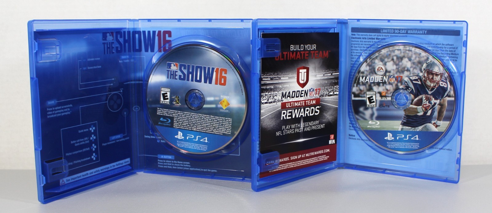 PlayStation 4 The Show 16 & Madden NFL 17 PS4 – Tested & Working