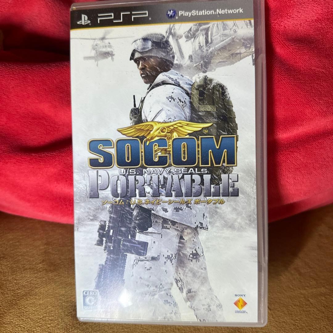 SOCOM US Navy Seals Portable PlayStation Portable Used Tested JPver with Case