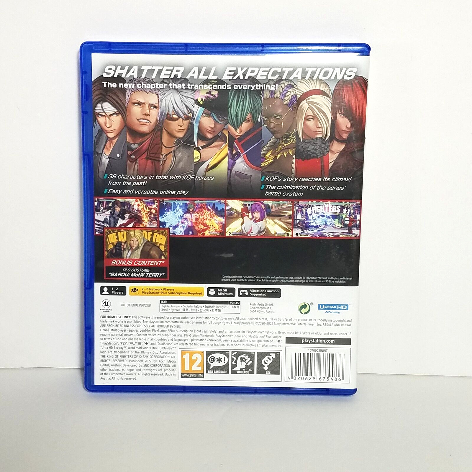 PS5 KOF 15 Day One Edition (12) The King of Fighters XV Playstation 5