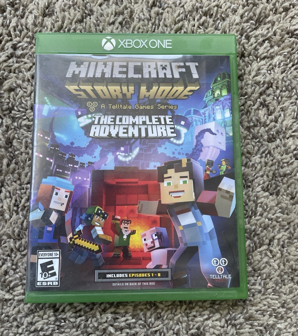 Telltale Games Minecraft: Story Mode Complete Adventure Xbox One E10+ NTSC 2015