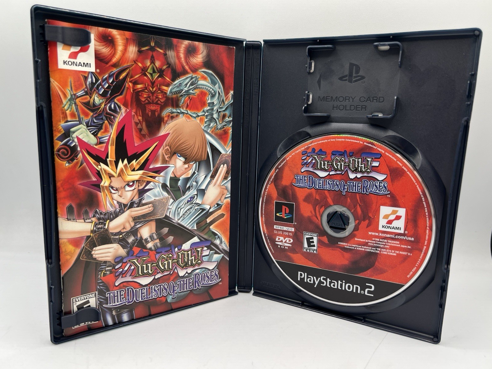 Yu-Gi-Oh The Duelists of the Roses PS2 PlayStation 2 Complete CIB