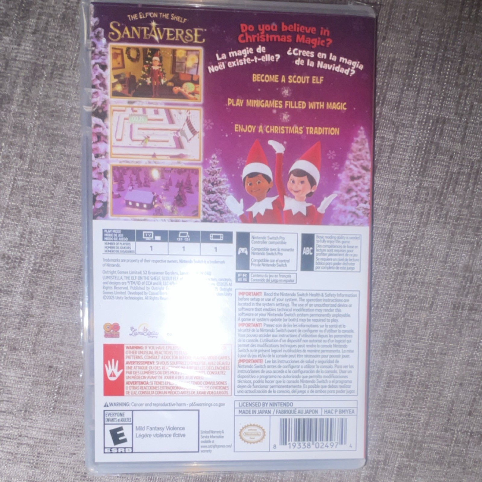 Outright Games The Elf on the Shelf: Christmas Heroes Nintendo Switch Multiplay…