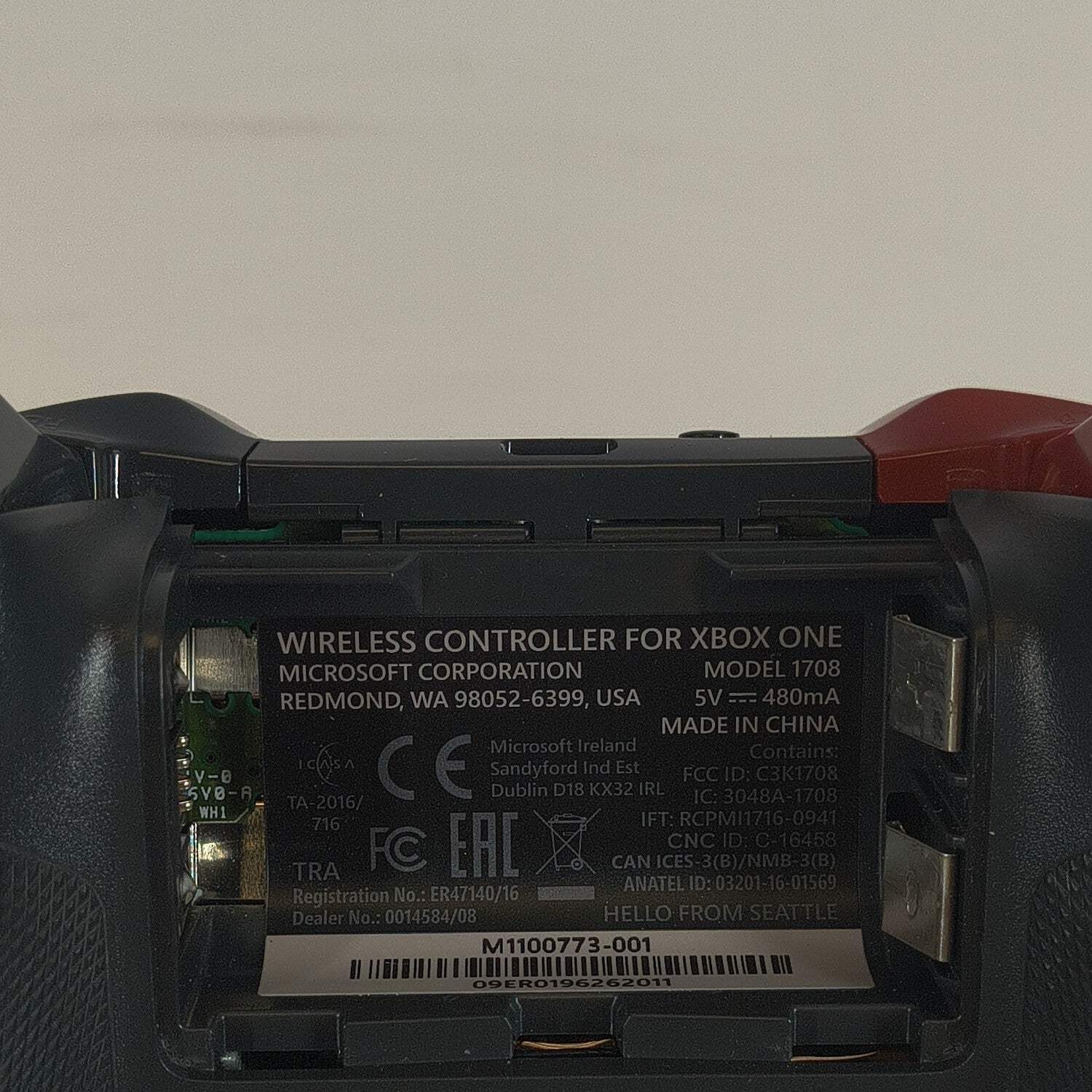 Microsoft Xbox One Wireless Controller Black 1708 Cyberpunk 2077 Edition