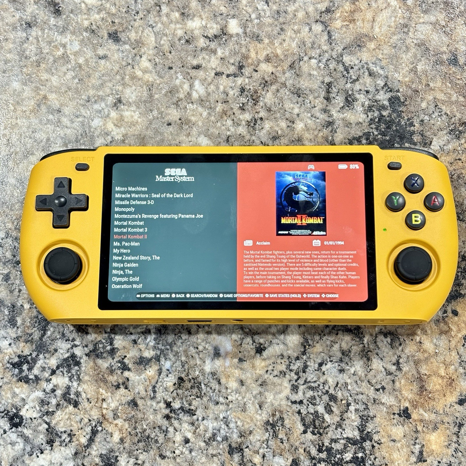 New PowKiddy RGB10MAX3 Retro Gaming Handheld New 64GB Card Custom Ready To Play