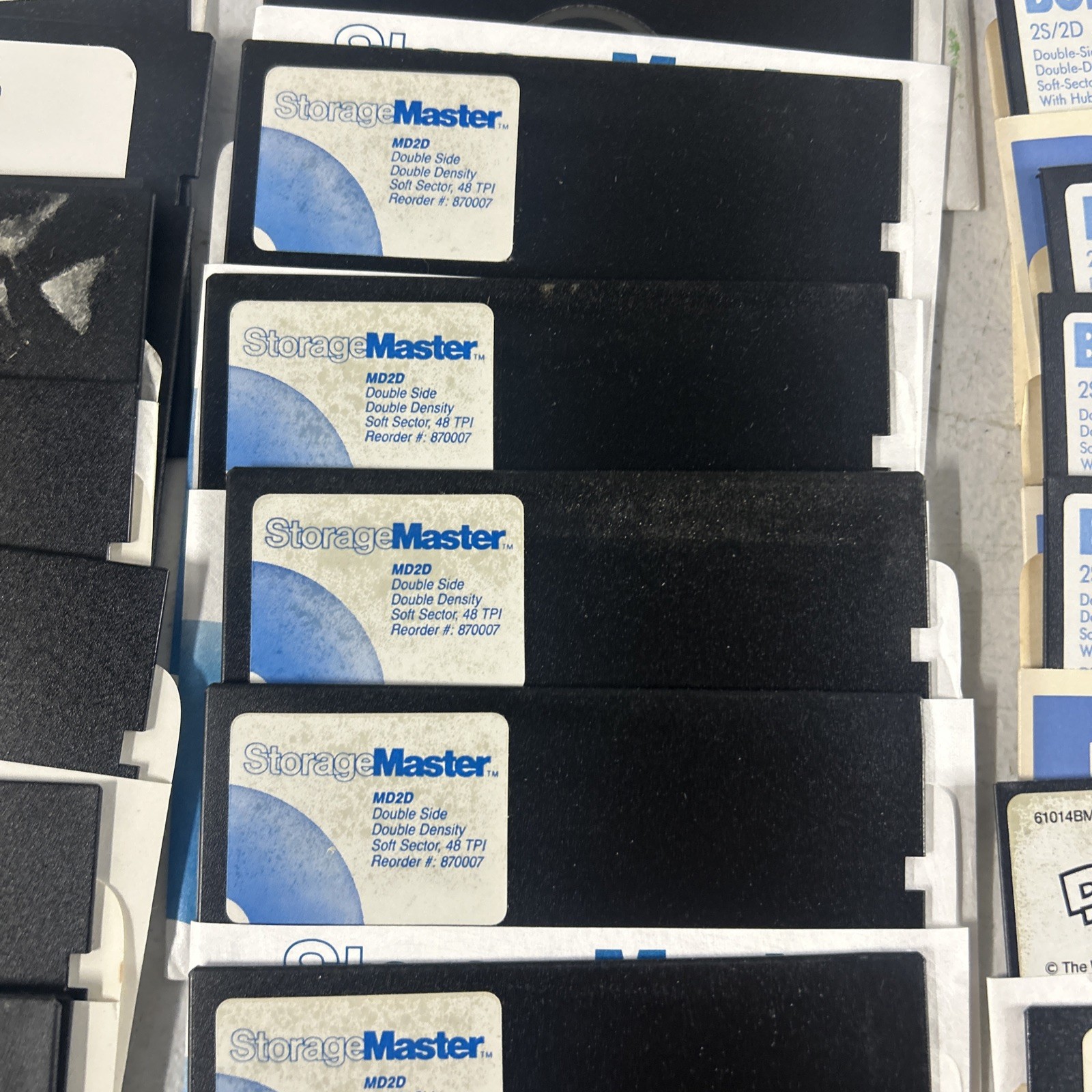 Commodore 64 Floppy Disks With Games Selling As Is for Blank Disk LOT Of 66
