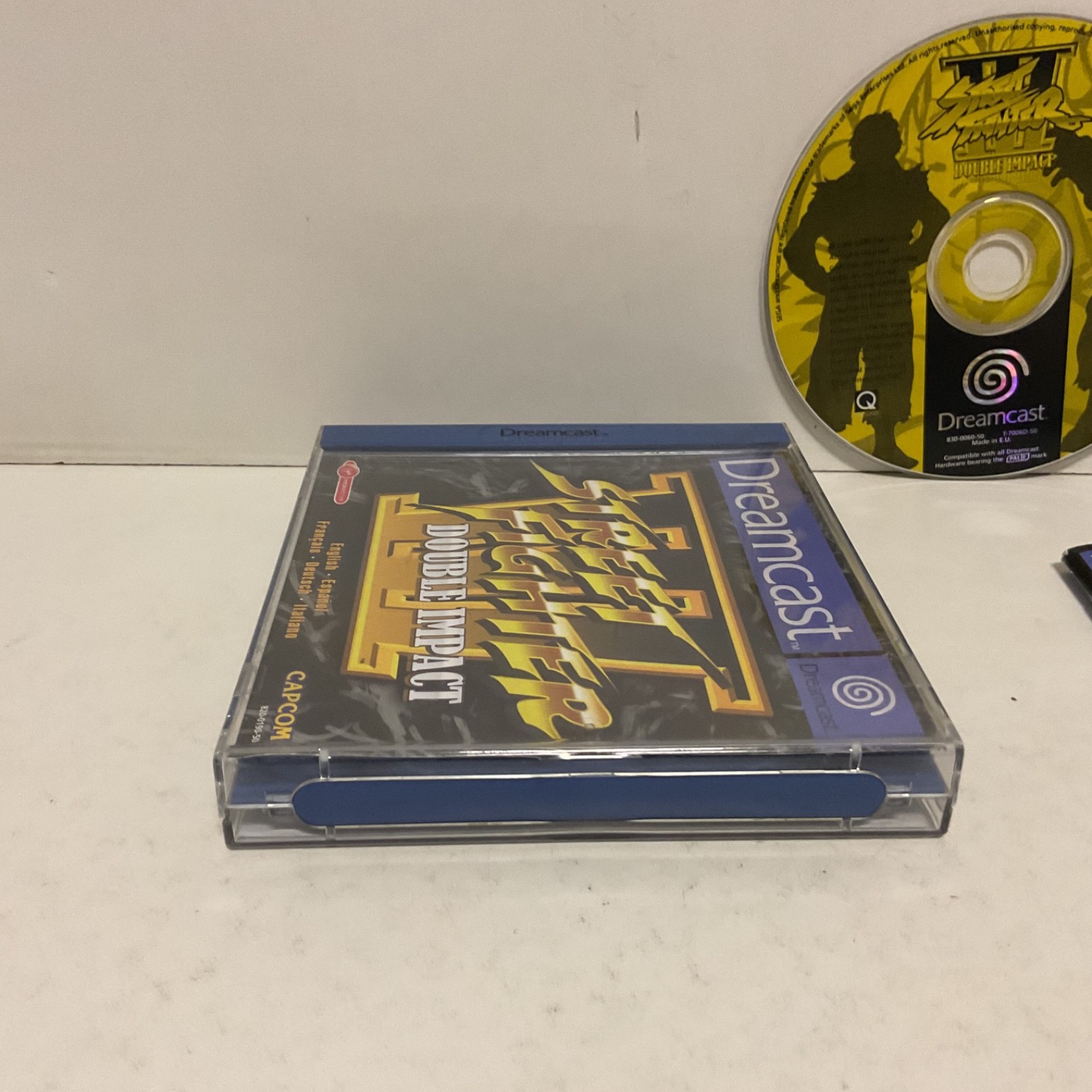 Street Fighter III Double Impact Sega Dreamcast PAL – VGC – Free Post