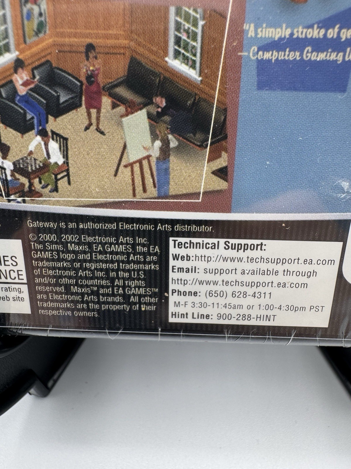 Vintage The Sims 1 Original For PC Game 2002 EA People Simulator Factory Sealed