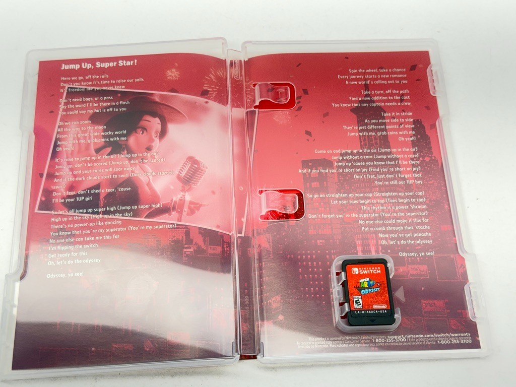 Super Mario Odyssey (Nintendo Switch) CIB Complete Free Shipping