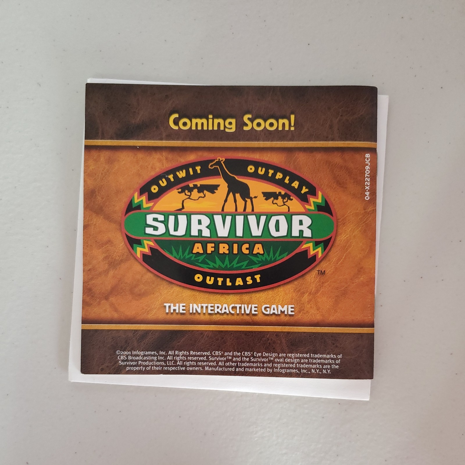 Survivor Outwit Outplay Outlast The Interactive Game PC CD ROM Video Game