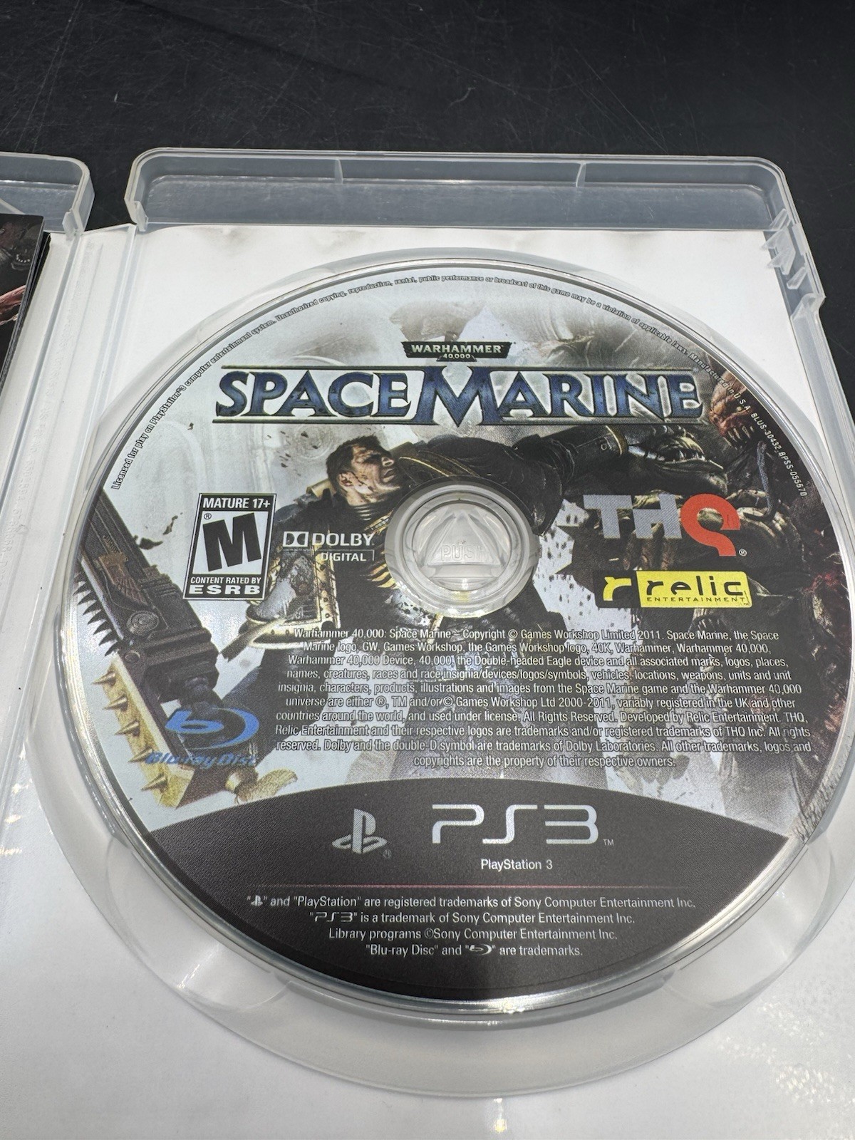 Warhammer 40,000: Space Marine PS3 Complete CIB
