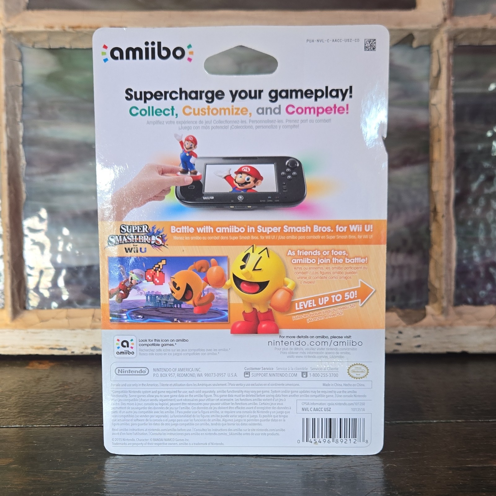 Nintendo amiibo Pac-Man Figure Super Smash Bros. Series for Super Smash Bros.