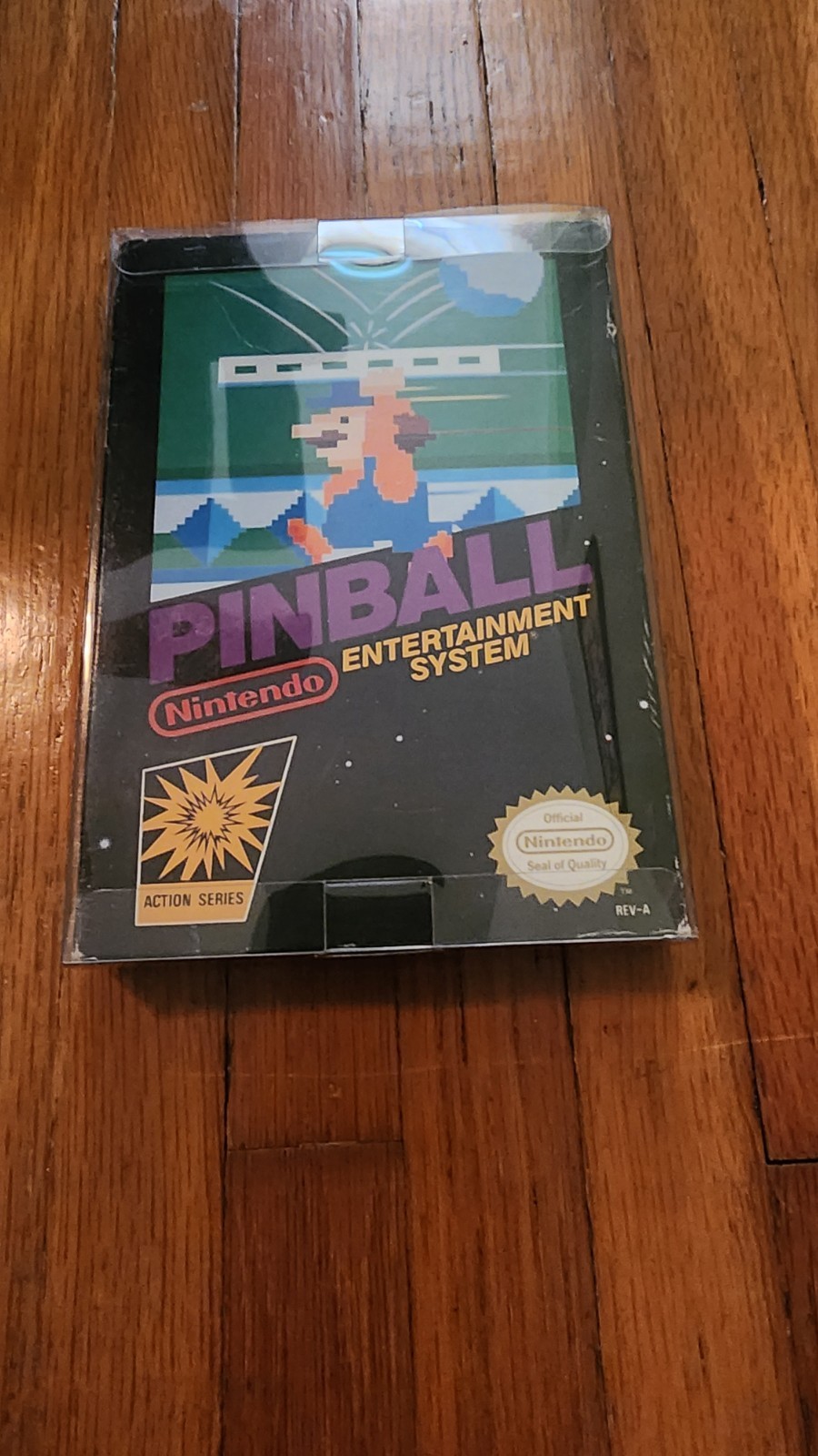 NES Pinball CIB with foam and Protector