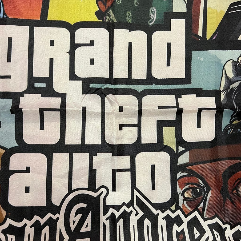 GTA San Andreas Custom Wall Flag Banner Tapestry 2 x 3 Ft, PS2