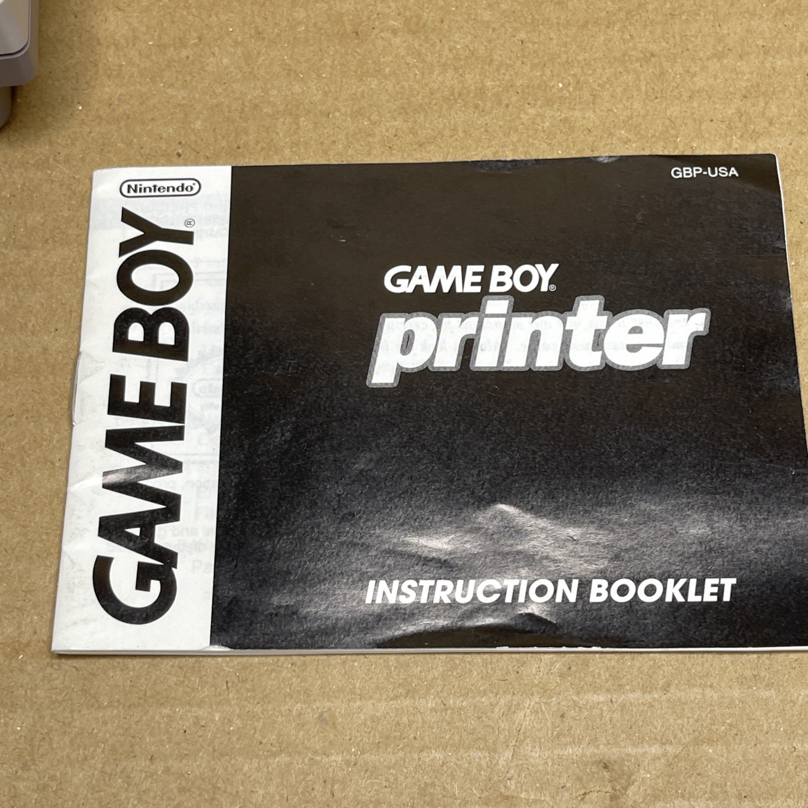 Nintendo Game Boy Printer MGB-007 OEM Cable Manual Paper Parts Repair Untested