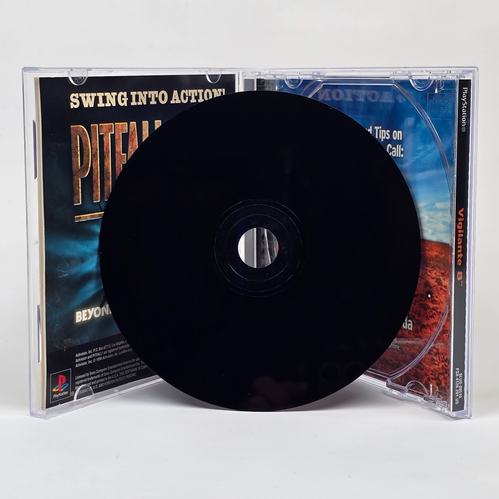 💿REFURBISHED Vigilante 8 (PlayStation 1 PS1) Black Label CIB COMPLETE💿