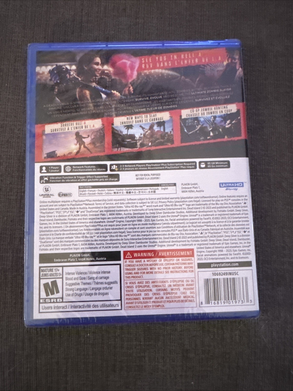 Dead Island 2 Standard Edition (PS5) Brand New Factory Sealed