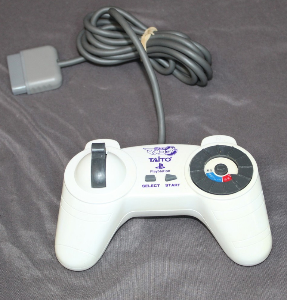 Taito Densha de GO Train Controller PS1 PS2 PlayStation Japan Import Tested