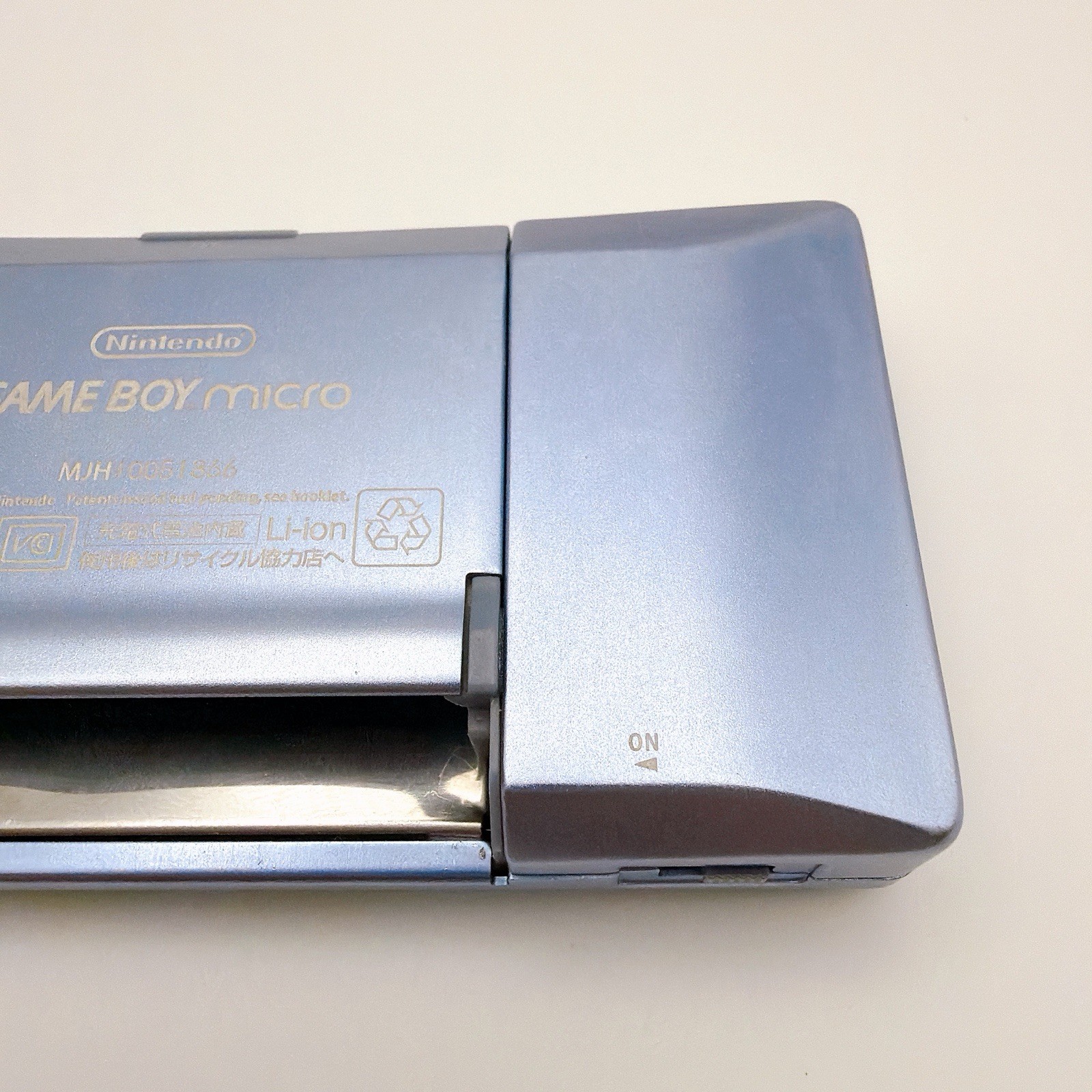 Nintendo Game Boy Micro Blue Console Tested Working Japan Clean