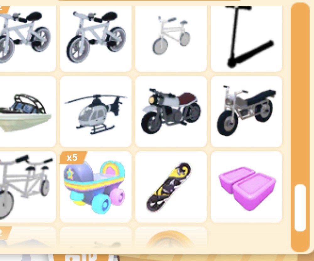 ADOPT ME CARS (MESSAGE FOR DEALS AND PRICES)