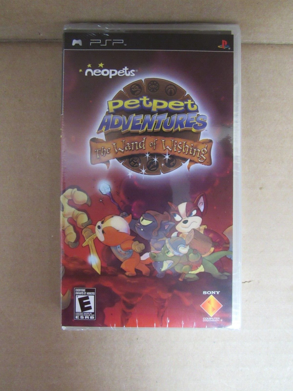 NEW SEALED NEOPETS PETPET ADVENTURES THE WAND OF WISHING GAME (29E)