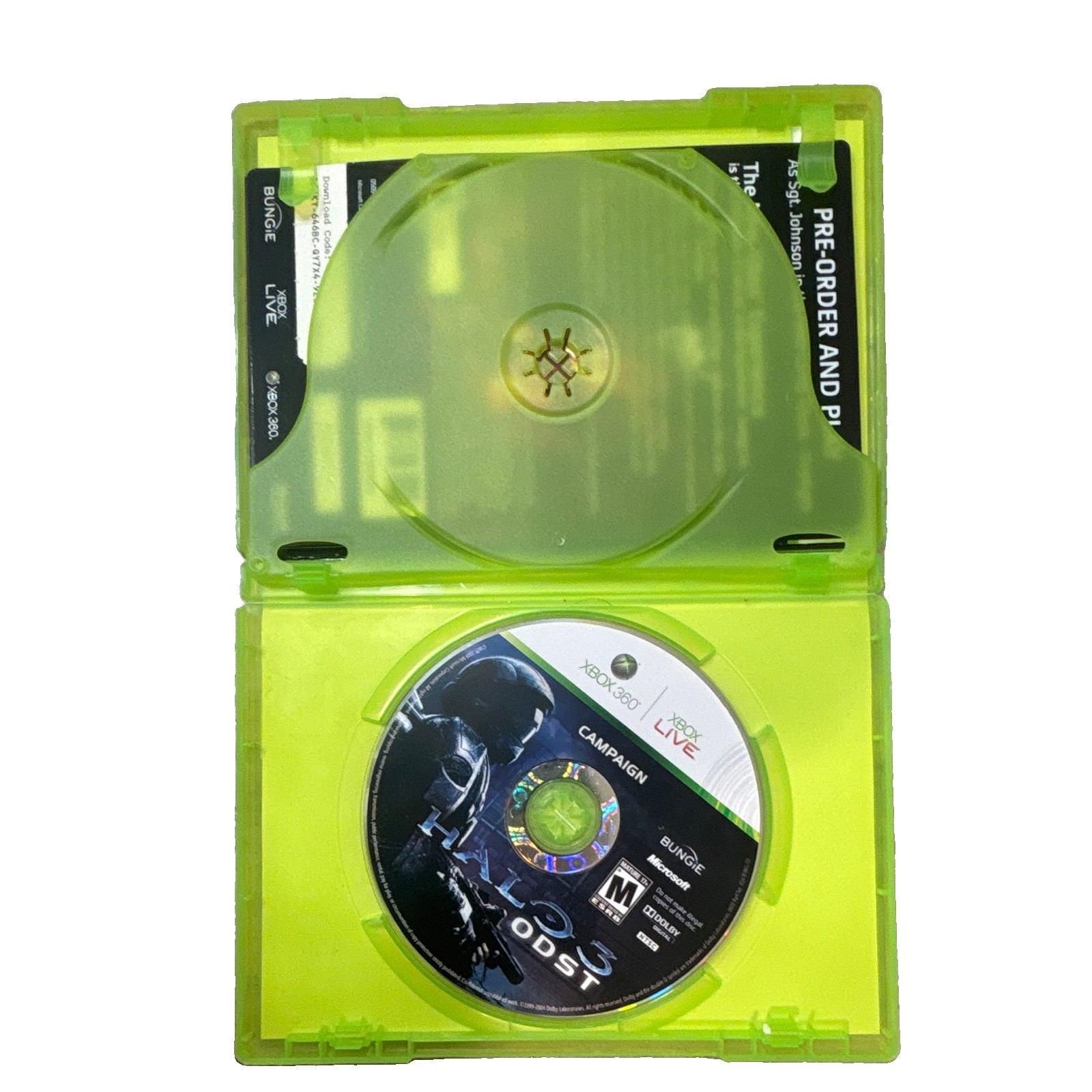 Microsoft Game Studios Halo 3: ODST Xbox 360 M NTSC-U/C Multiplayer Halo Series