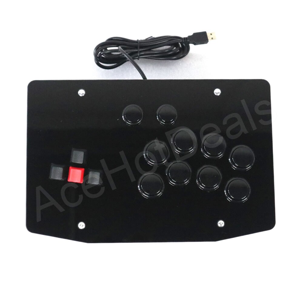 RAC-J500K Keyboard Arcade Fight Stick Game Controller Joystick for PC USB