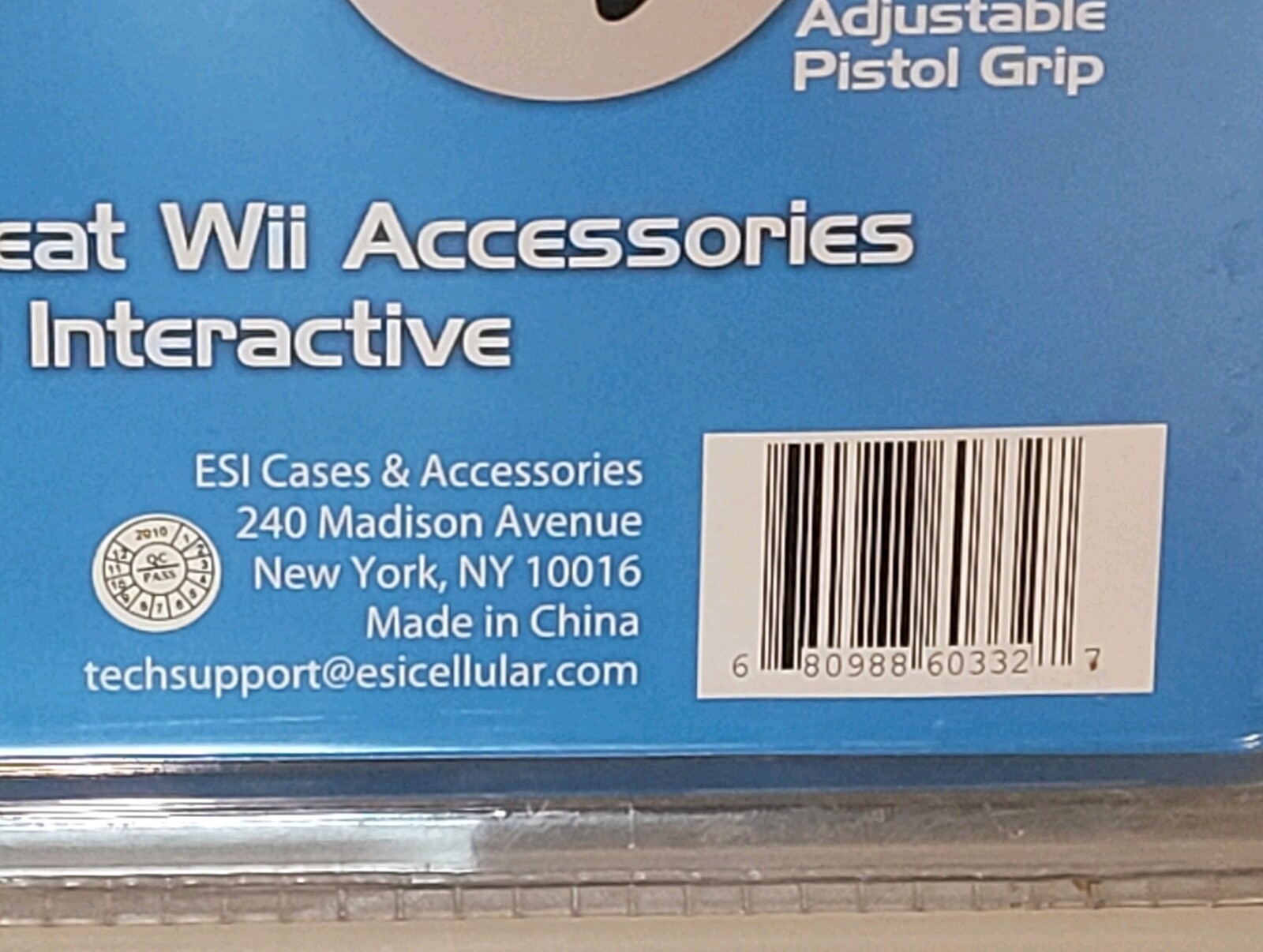 Wii Shotgun Controller Accessory Nintendo Wii Game Attachment 15″ SEALED NOS ✅️