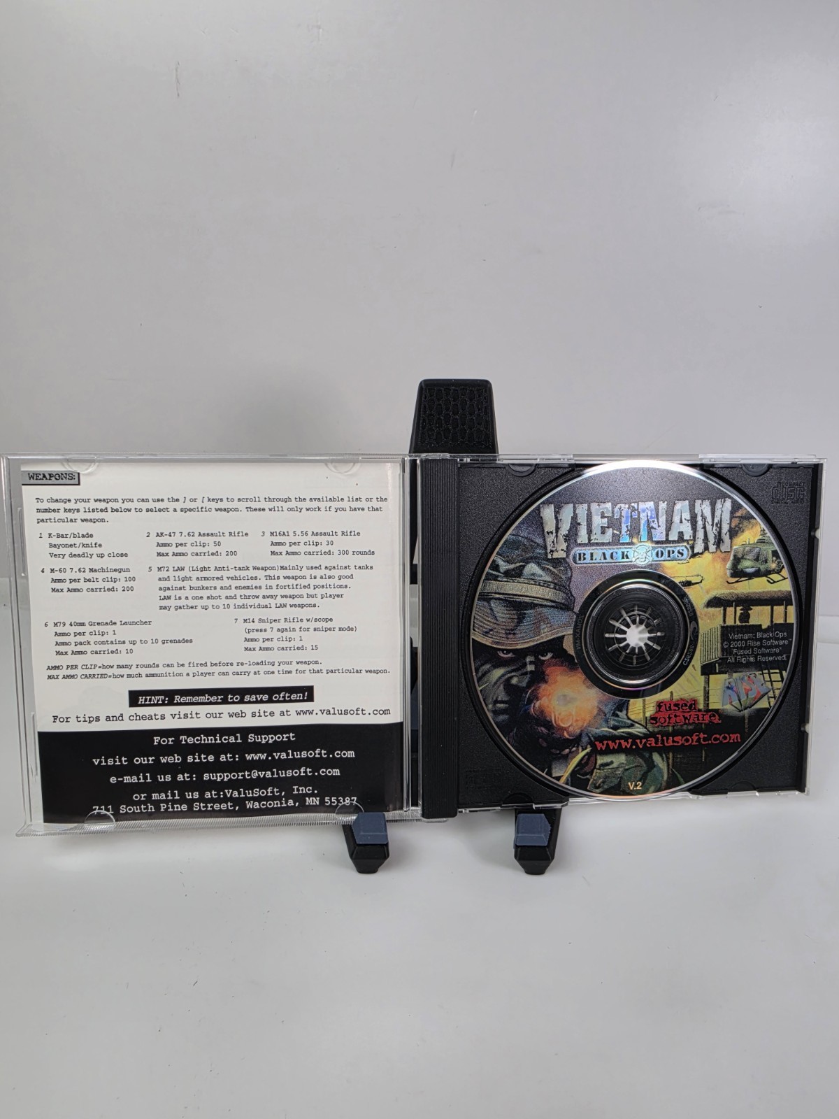 Vietnam: Black Ops (PC, 2001) CIB Complete – Excellent – Fast Free Tracker Ship