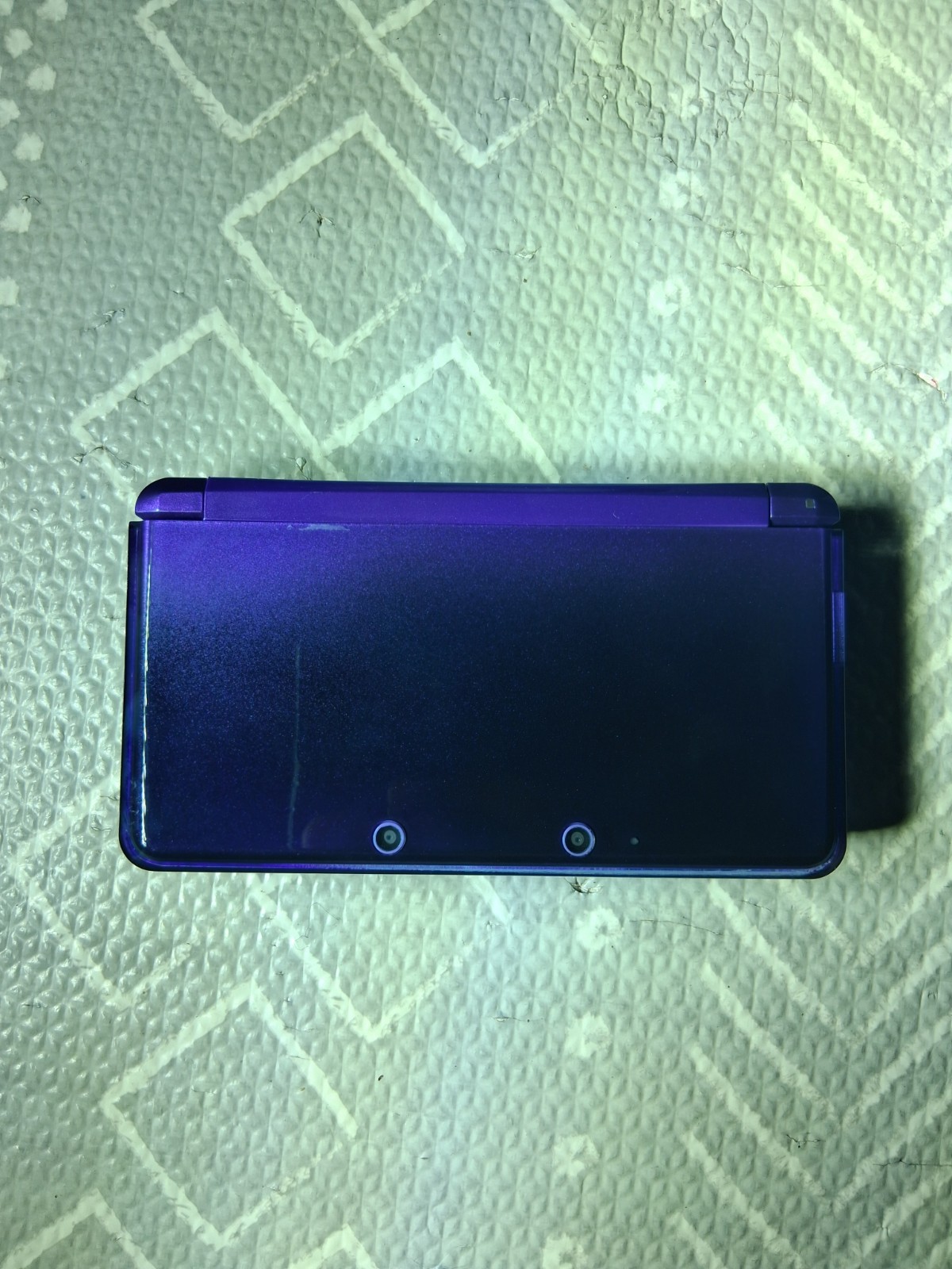 Nintendo 3ds Midnight Purple Near mint Condition USA Region With Charger✅️