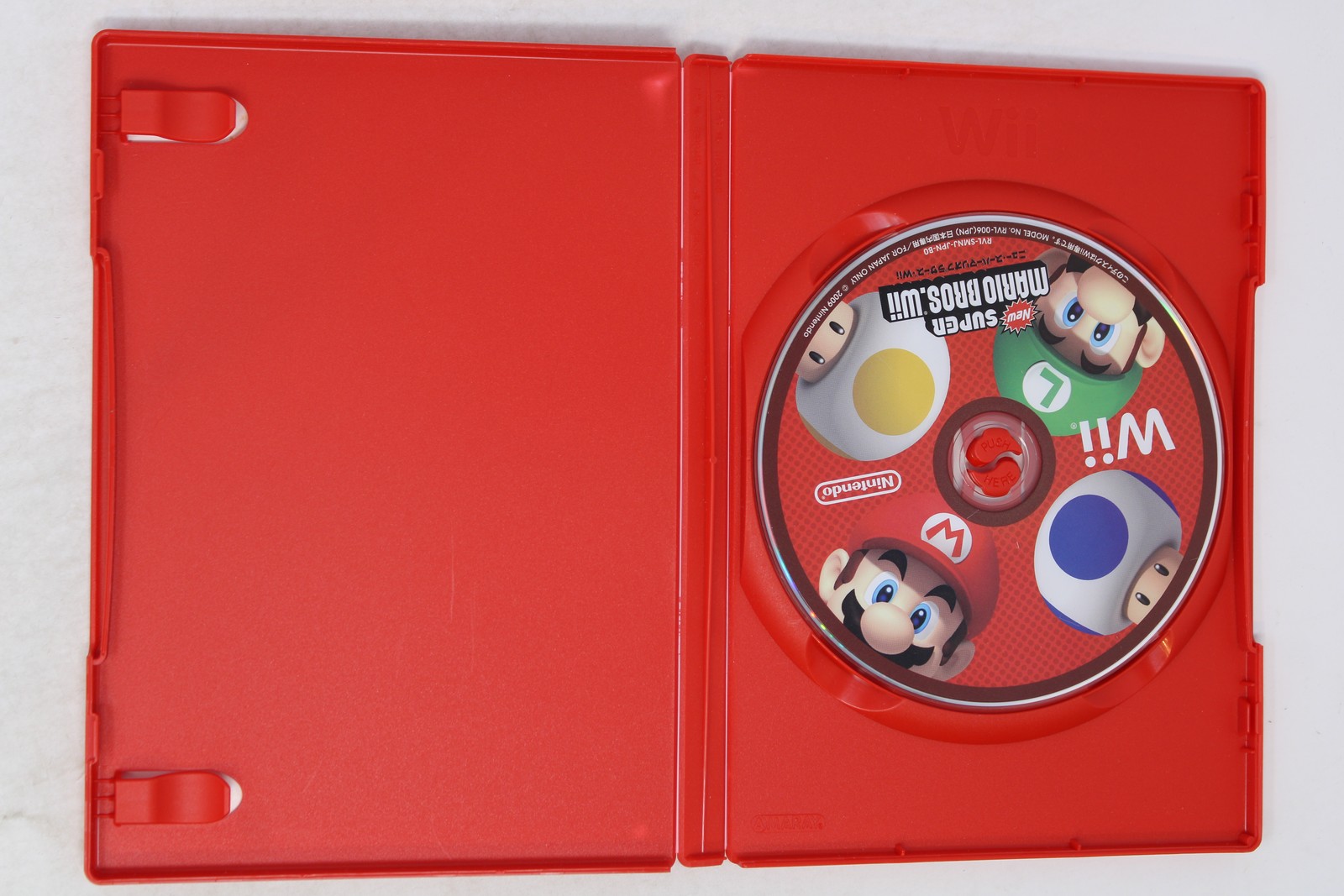 New Super Mario Bros. Wii (Japan) (Region Locked) Nintendo Wii JPN