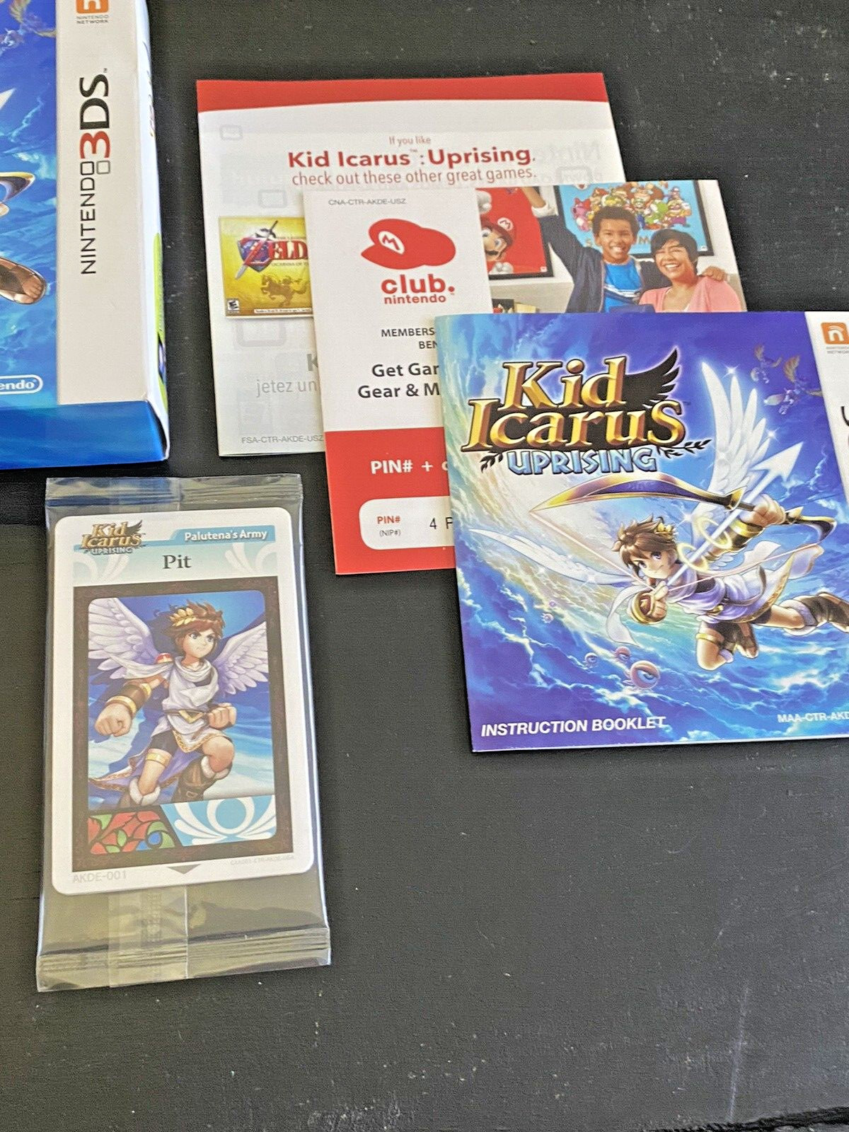Kid Icarus: Uprising (Nintendo 3DS, 2012) Game – Tested
