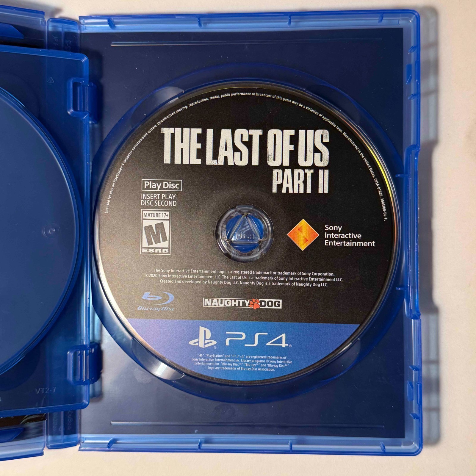 The Last of Us Part II 2 | PS4 | Lot #3 | PRISTINE | Bundle 3+ Games & Save