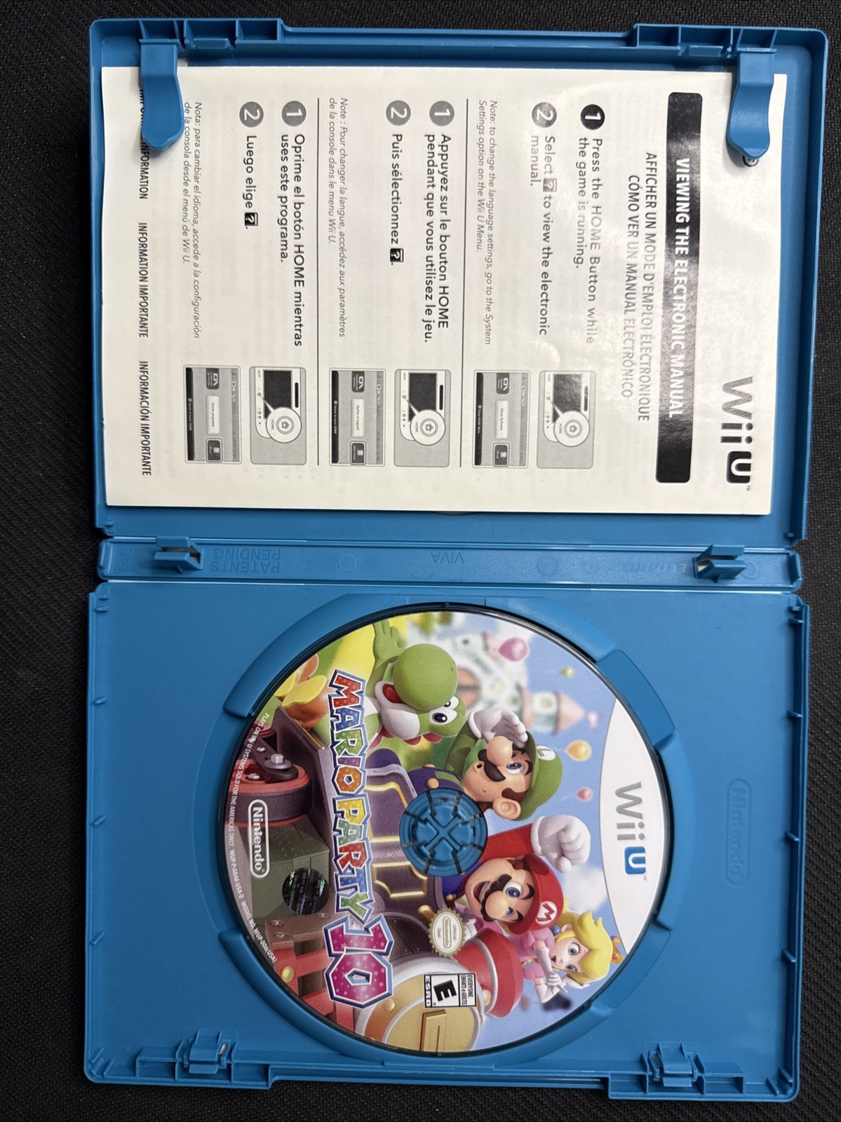 Mario Party 10 (Nintendo Wii U, 2015) CIB Complete In Box Tested Working