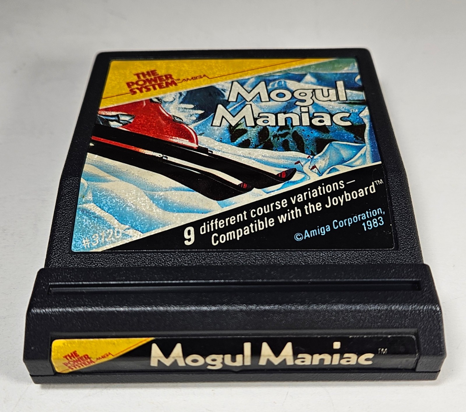 Atari 2600 Mogul Maniac with Manual – 1983 Amiga Corporation – Tested and Works