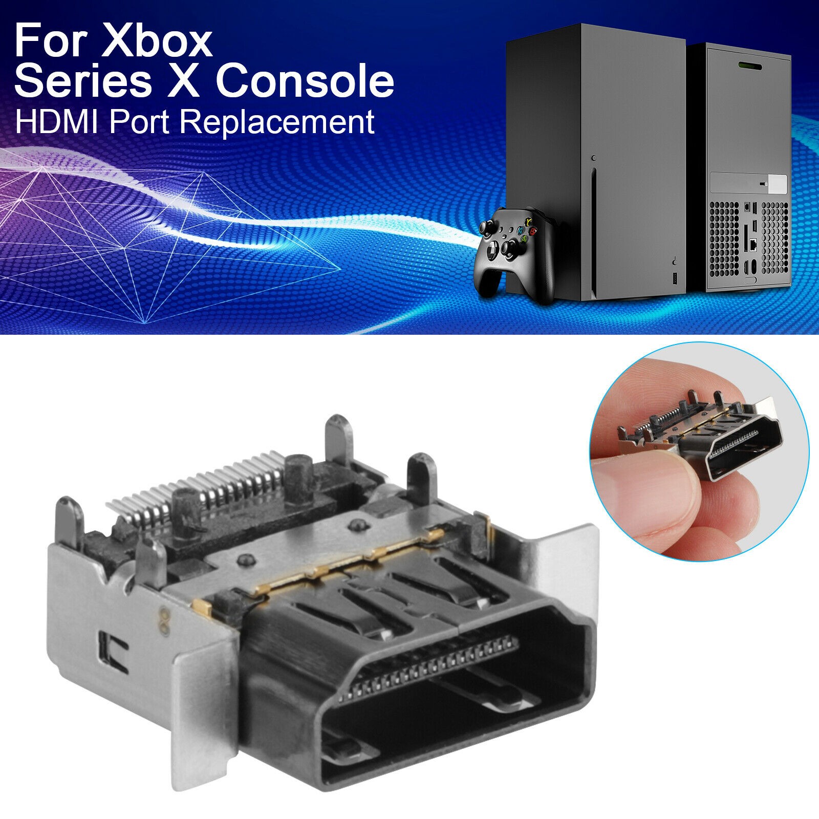 Console HDMI Port Interface Socket Jack Connecter For Microsoft Xbox Series X