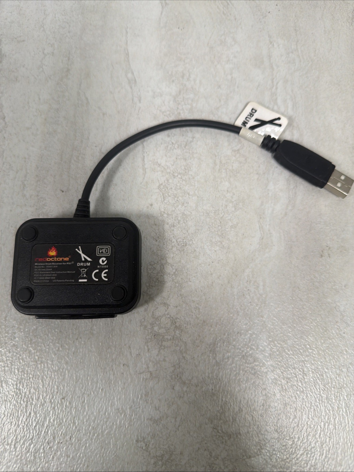 Dongle Receiver Only For Guitar Hero RedOctane PS3 Wireless Drum Set 95481.806