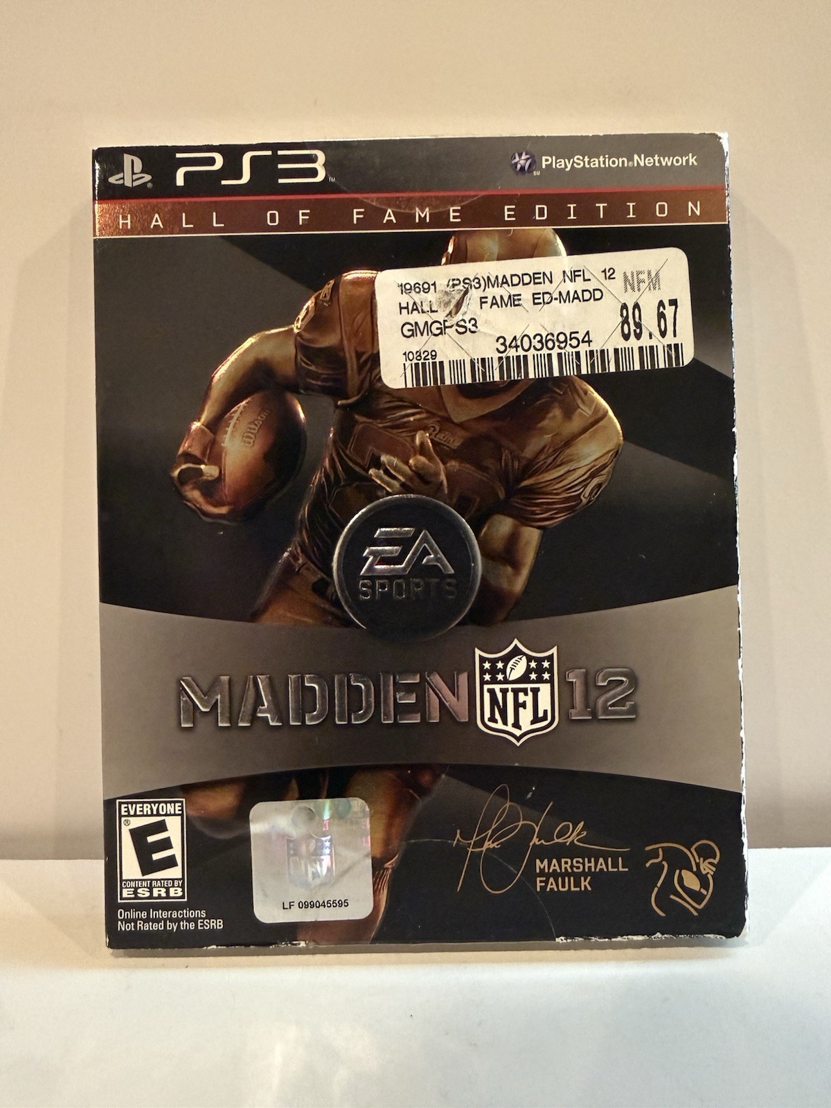 Madden NFL 12 – Hall of Fame Edition (Sony PlayStation 3, 2011) CIB w/ Slipcover