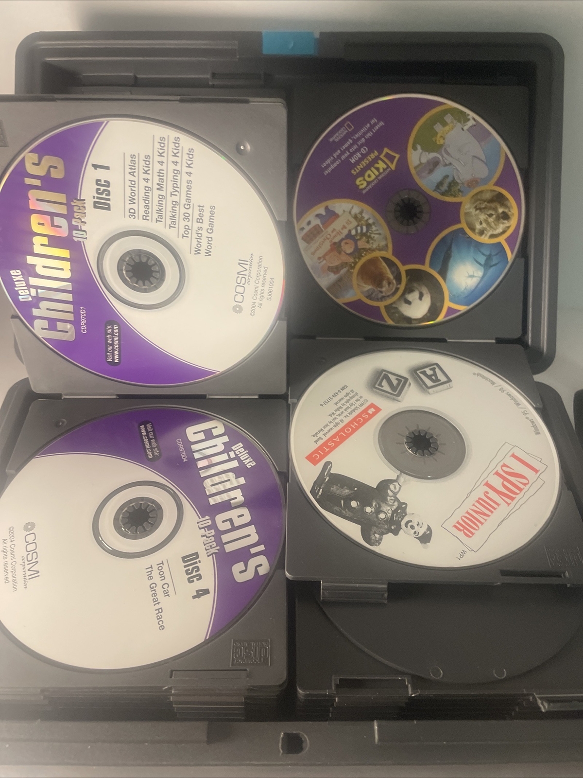 Lot Of Kids PC Games CD ROM Harry Potter Dinosaurs Charlotte’s Web Tonka