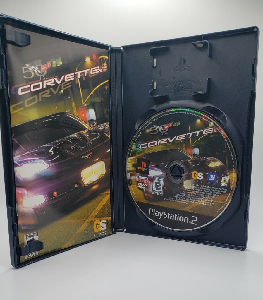 50 Corvette Sony Playstation 2 Game Complete Video Game Complete