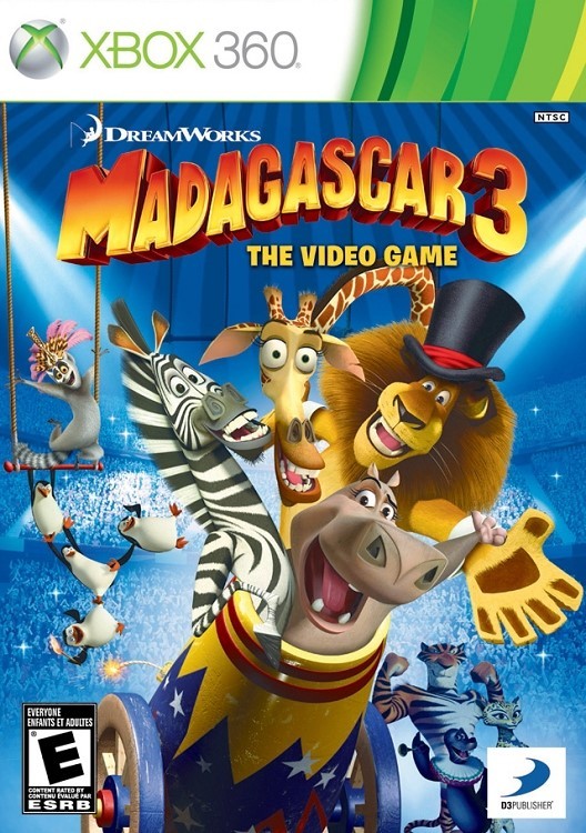 Madagascar 3: The Video Game Only Xbox 360 Game Only