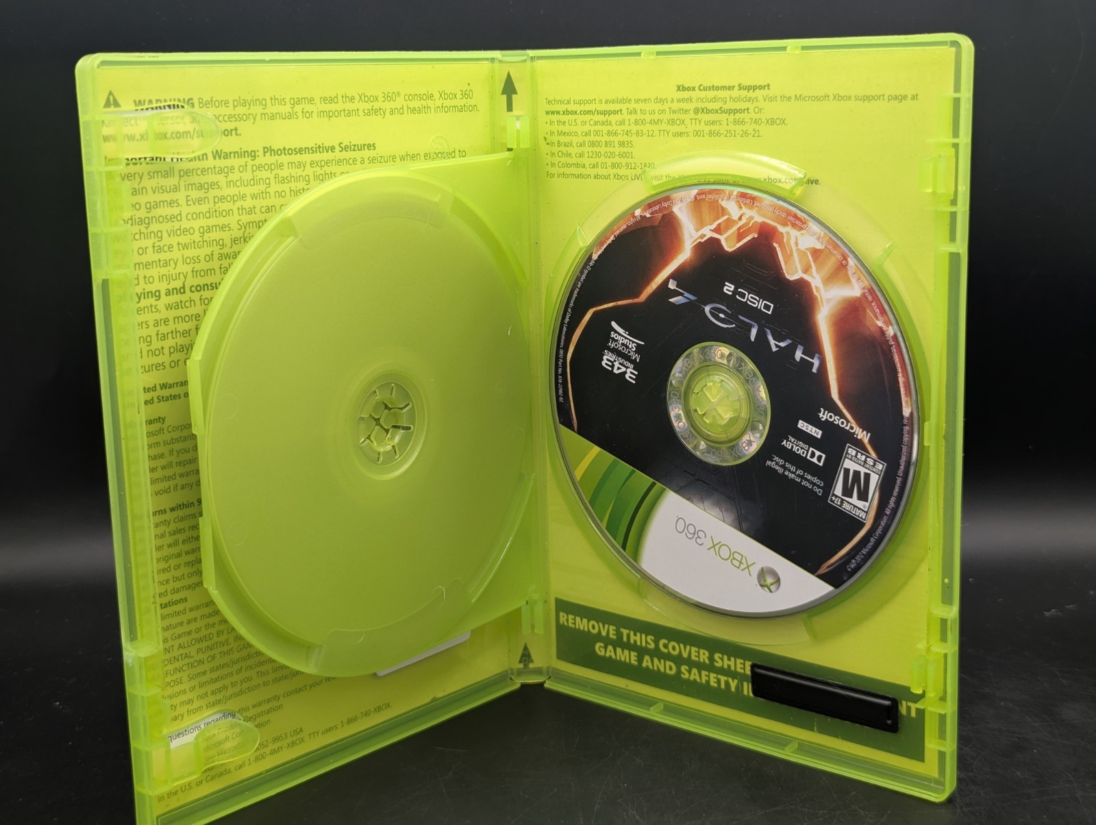 Halo 4 ( Microsoft Xbox 360 ) Near Mint Discs – Tested