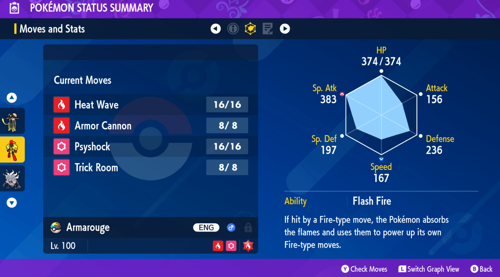 ARMAROUGE SHINY 6IV BATTLE READY – Pokemon Scarlet And Violet